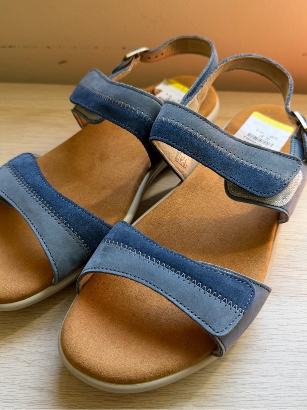 SAS Nudu Heel Strap Sandal Ocenia Sz W10.5 $165 NWOB